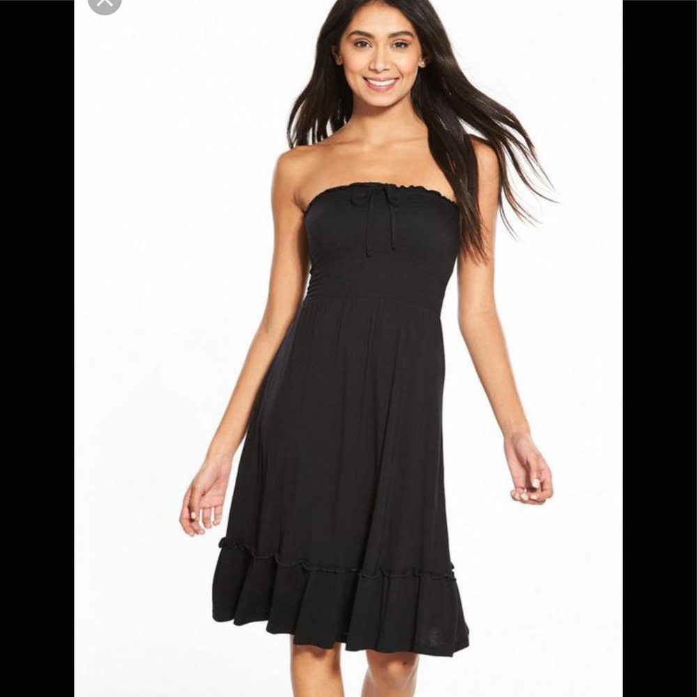 Breezy Ocean beautiful black sleeveless dress